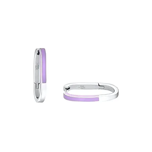s.Oliver 88757734 créoles femme acier argenté