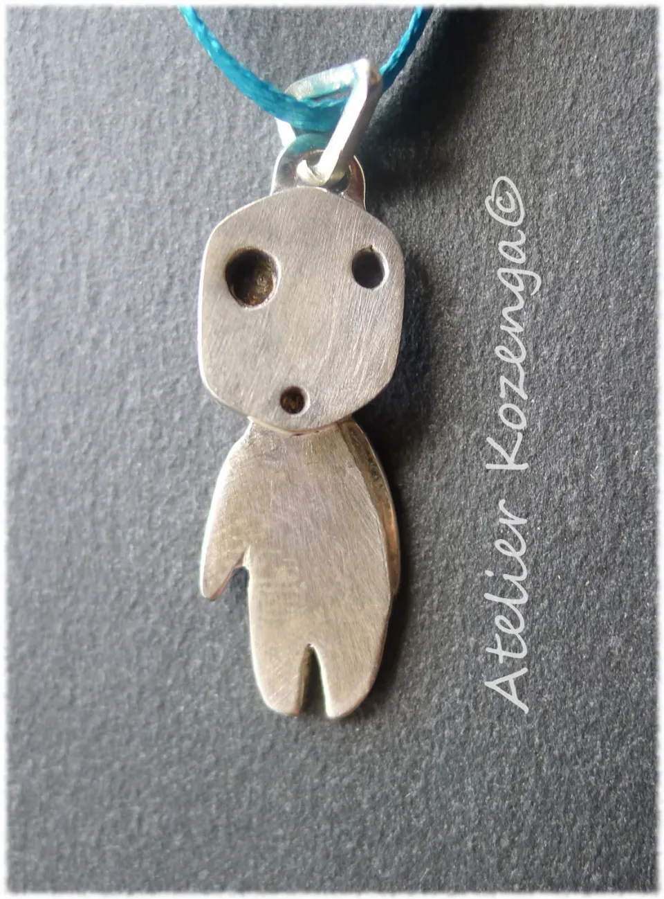 L'Atelier Kozenga Kodama pendentif argent massif