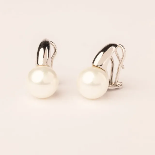Ultima Edizione Perla Sposa boucles d'oreilles perle 14 mm