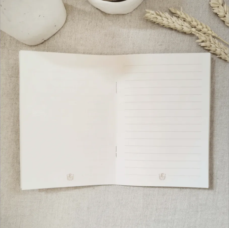 Elise Tsikis Simone duo carnets A5+A6 fleuris lignés