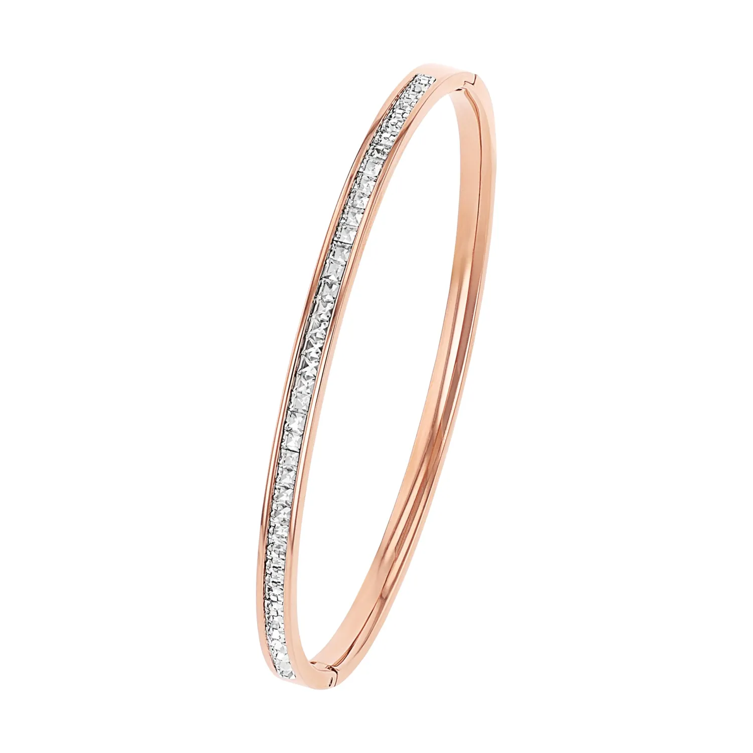 s.Oliver bracelet jonc femme acier argent 62 mm