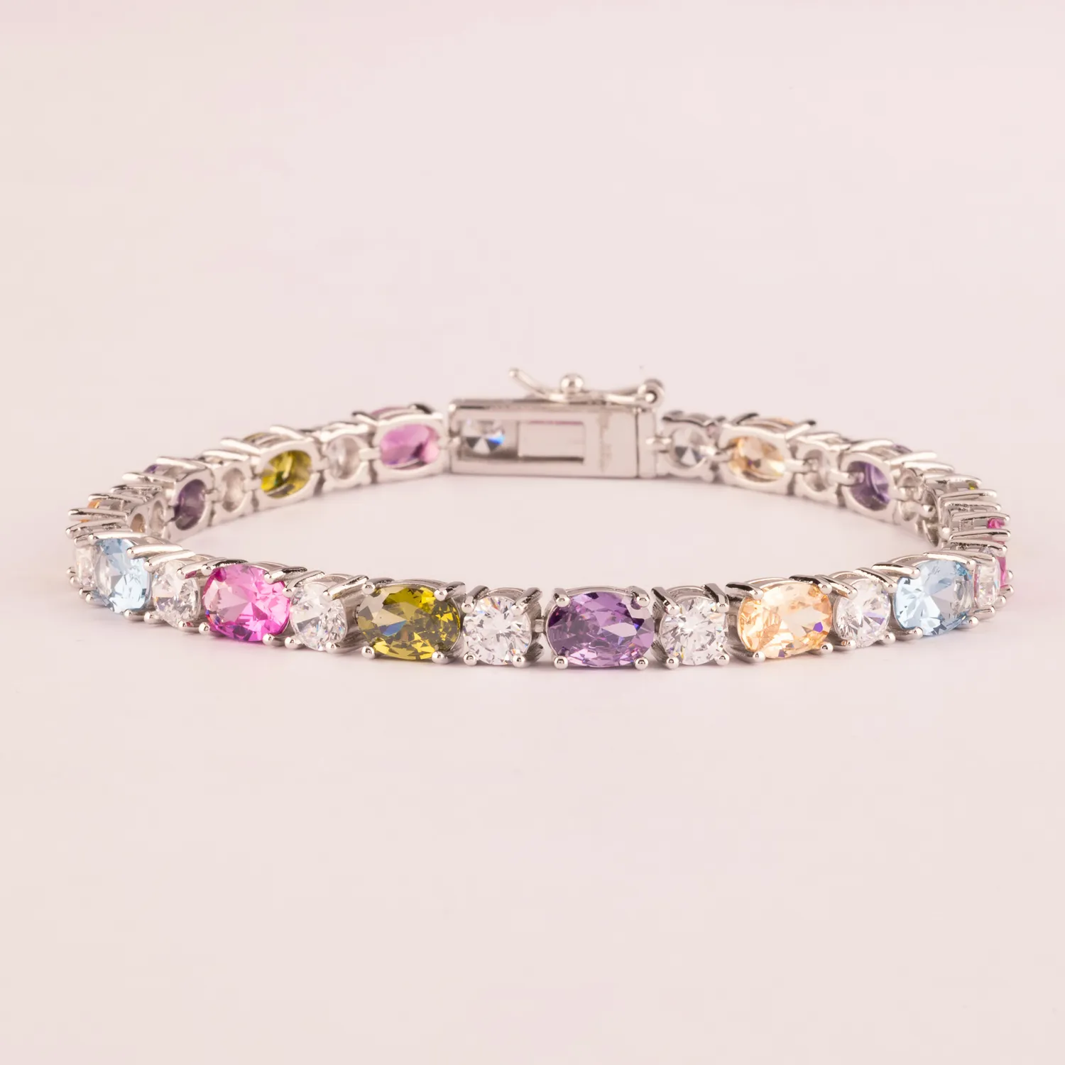 ULTIMA EDIZIONE tennis mini ovales couleur bracelet