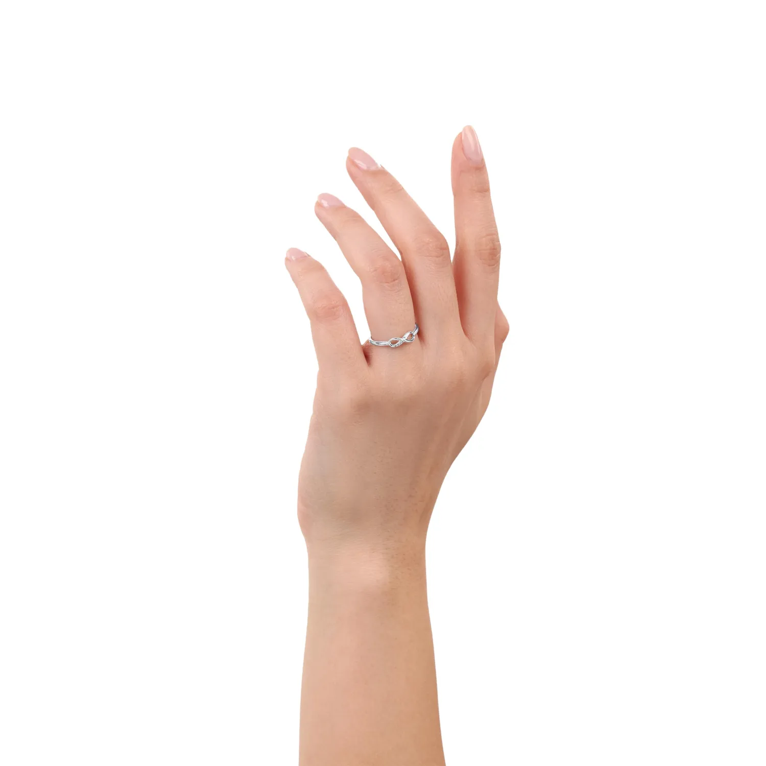 s.Oliver SO PURE bague infini argent 925 taille 56 zircones