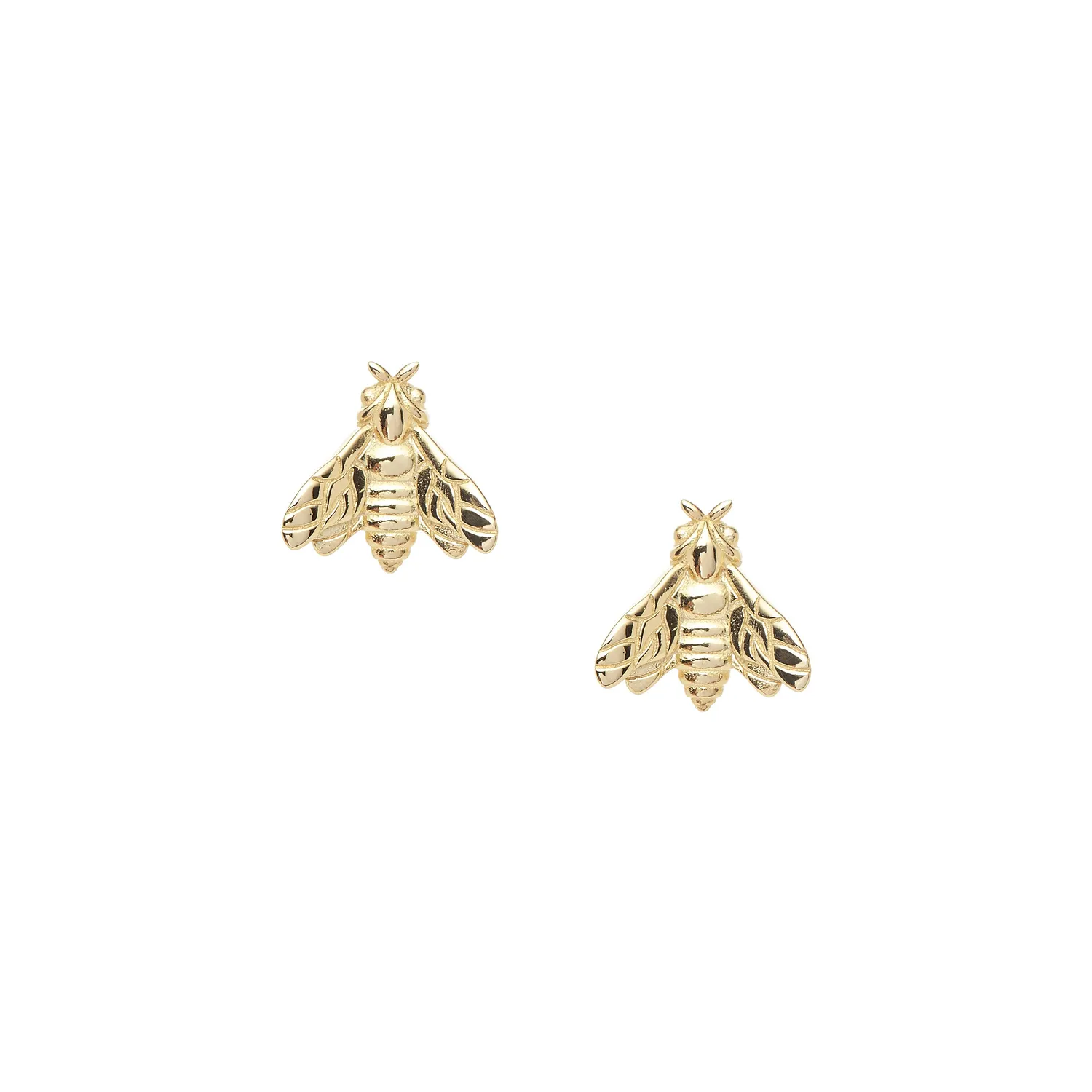 Lorella Tamberi Bee Queen Bee boucles d'oreilles dorées