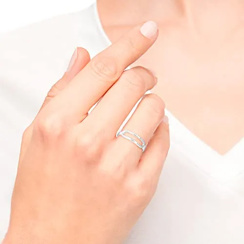 s.Oliver 2034857 bague argent zircone taille 56