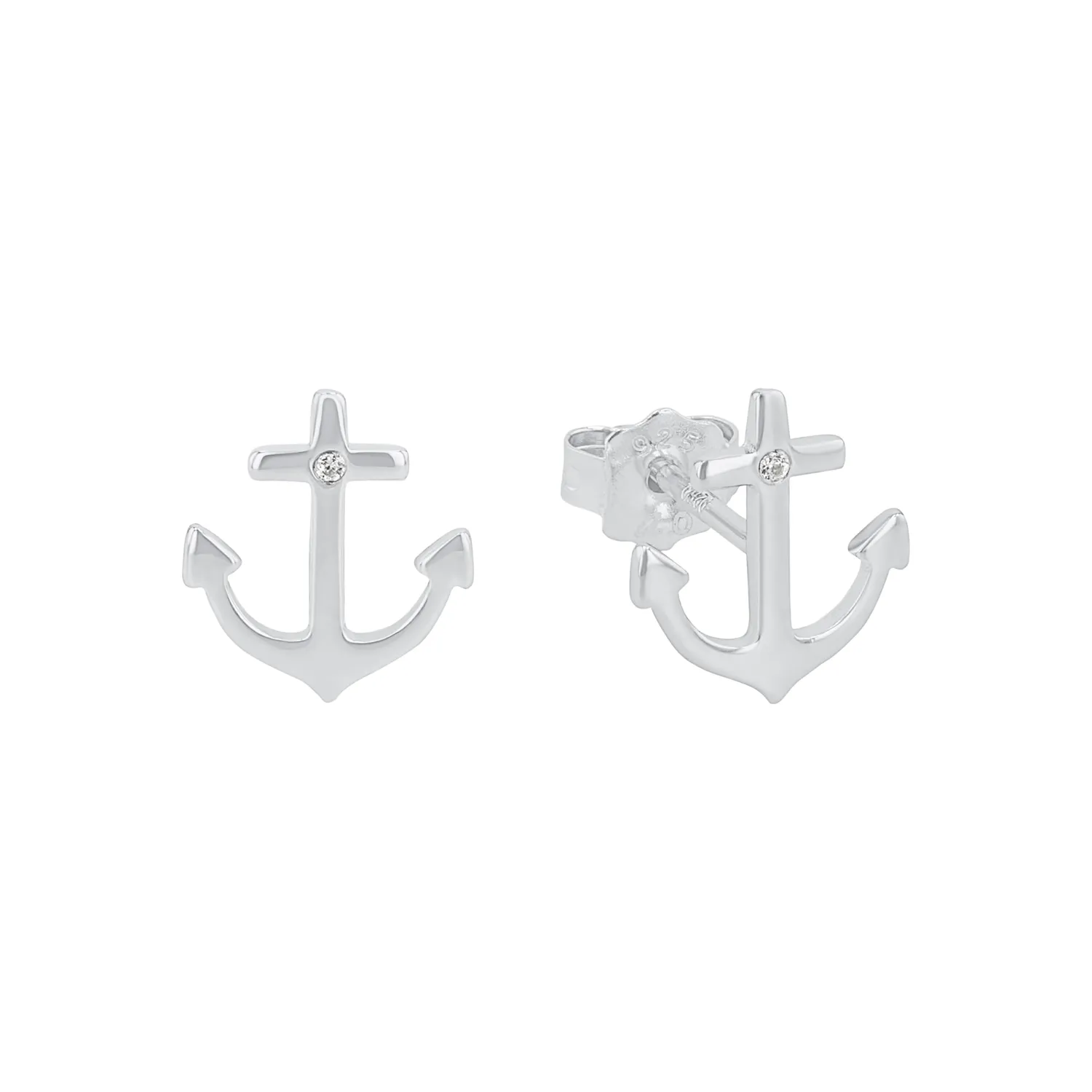 s.Oliver Fleur boucles d'oreilles argent 925 zircone