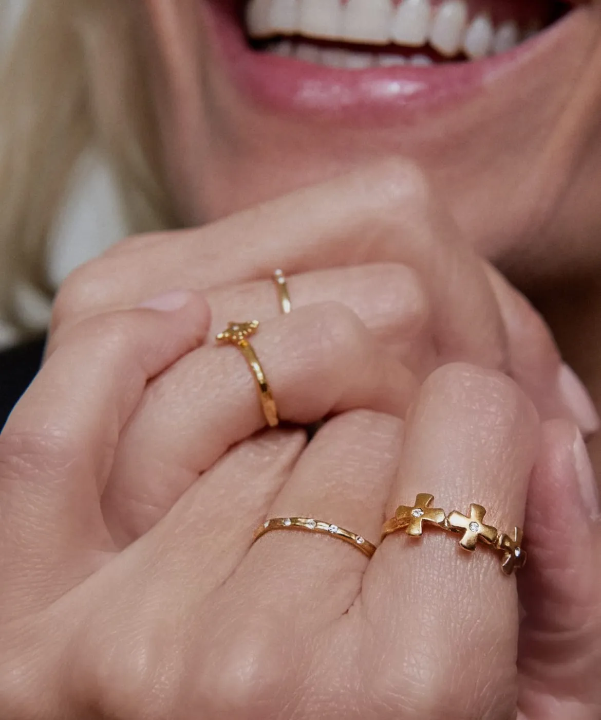 Elise Tsikis Olympe bague dorée taille 52