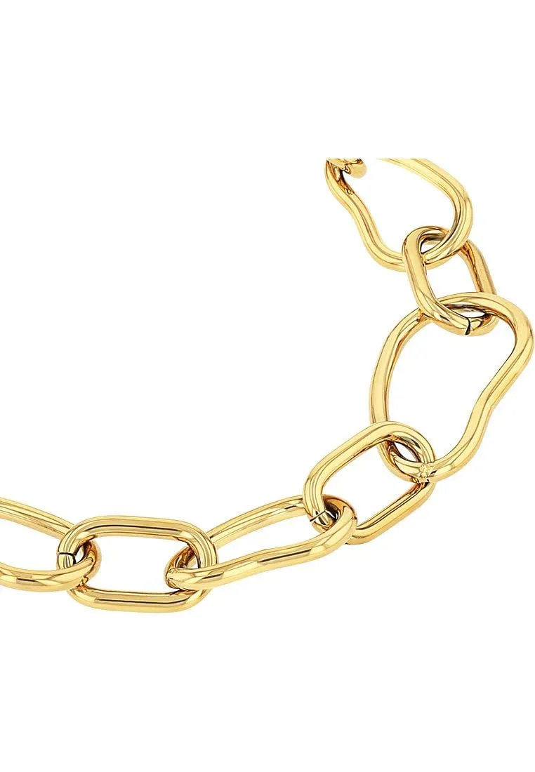 s.Oliver 2036830 bracelet argenté 21 cm acier