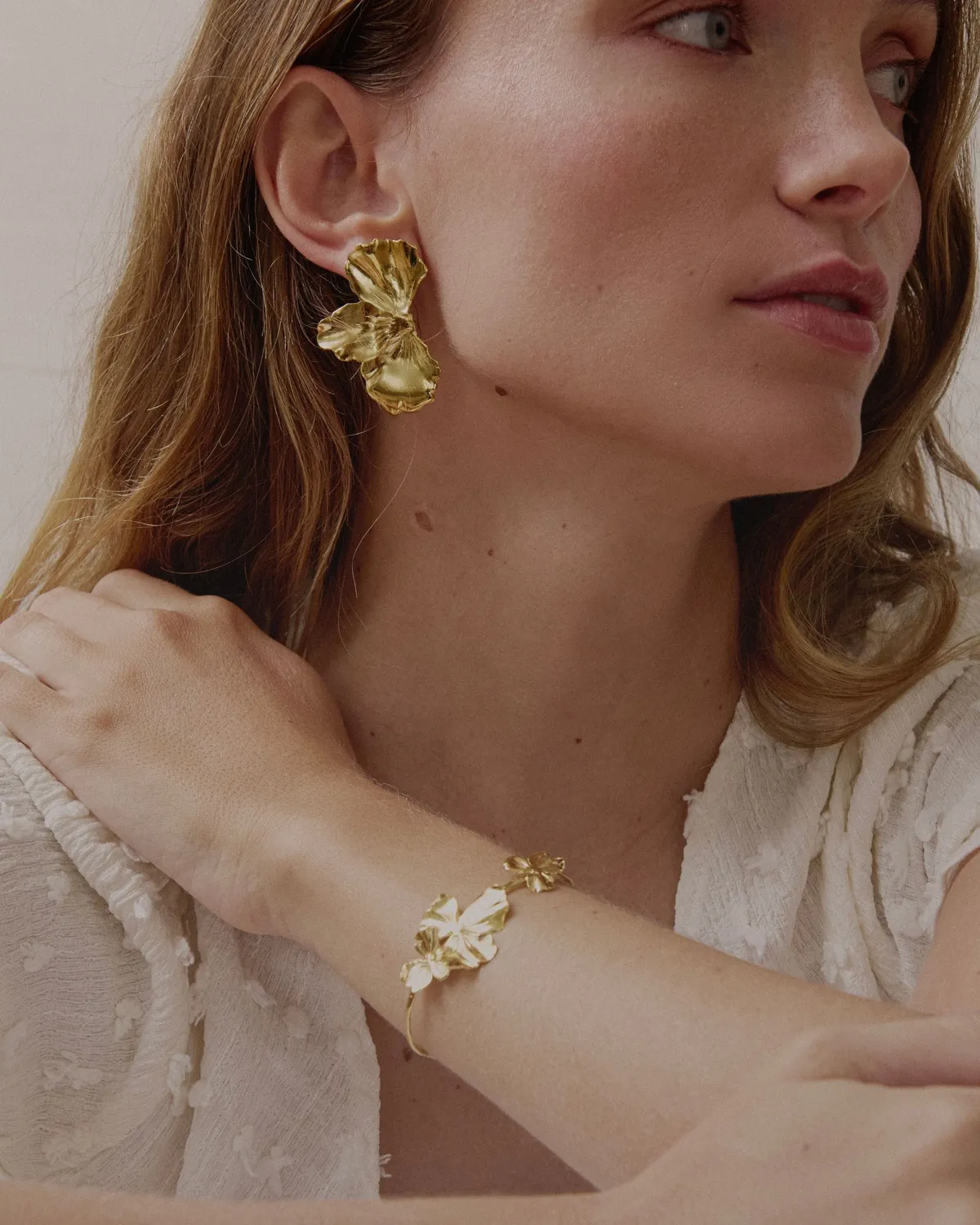 Elise Tsikis Nemesis Kastello bracelet fleurs