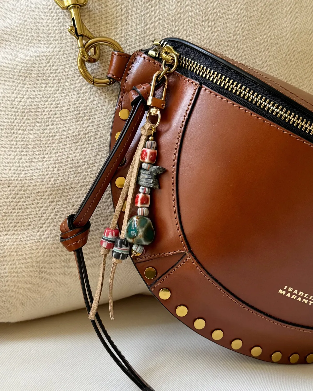 Elise Tsikis Kachina Plano bijou de sac vert 16 cm