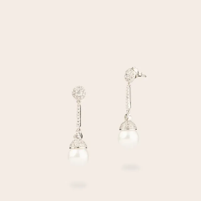 ULTIMA EDIZIONE perle coquillage 10 mm boucles pendantes
