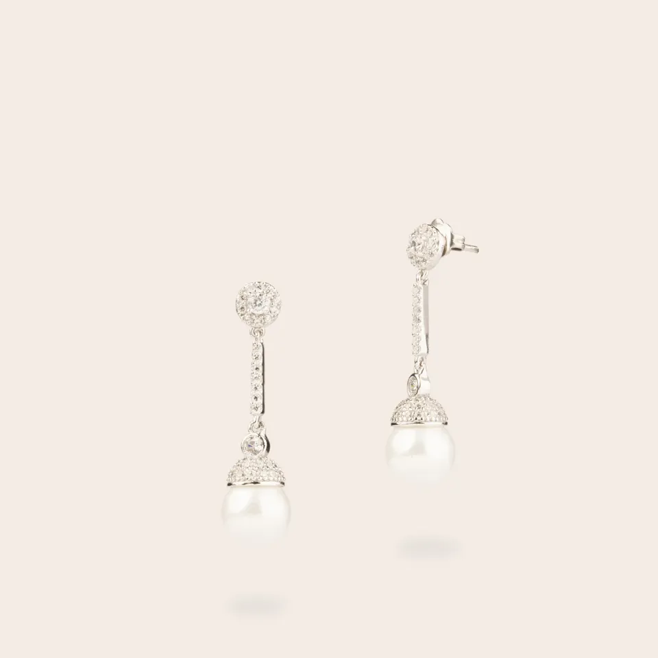 ULTIMA EDIZIONE perle coquillage 10 mm boucles pendantes