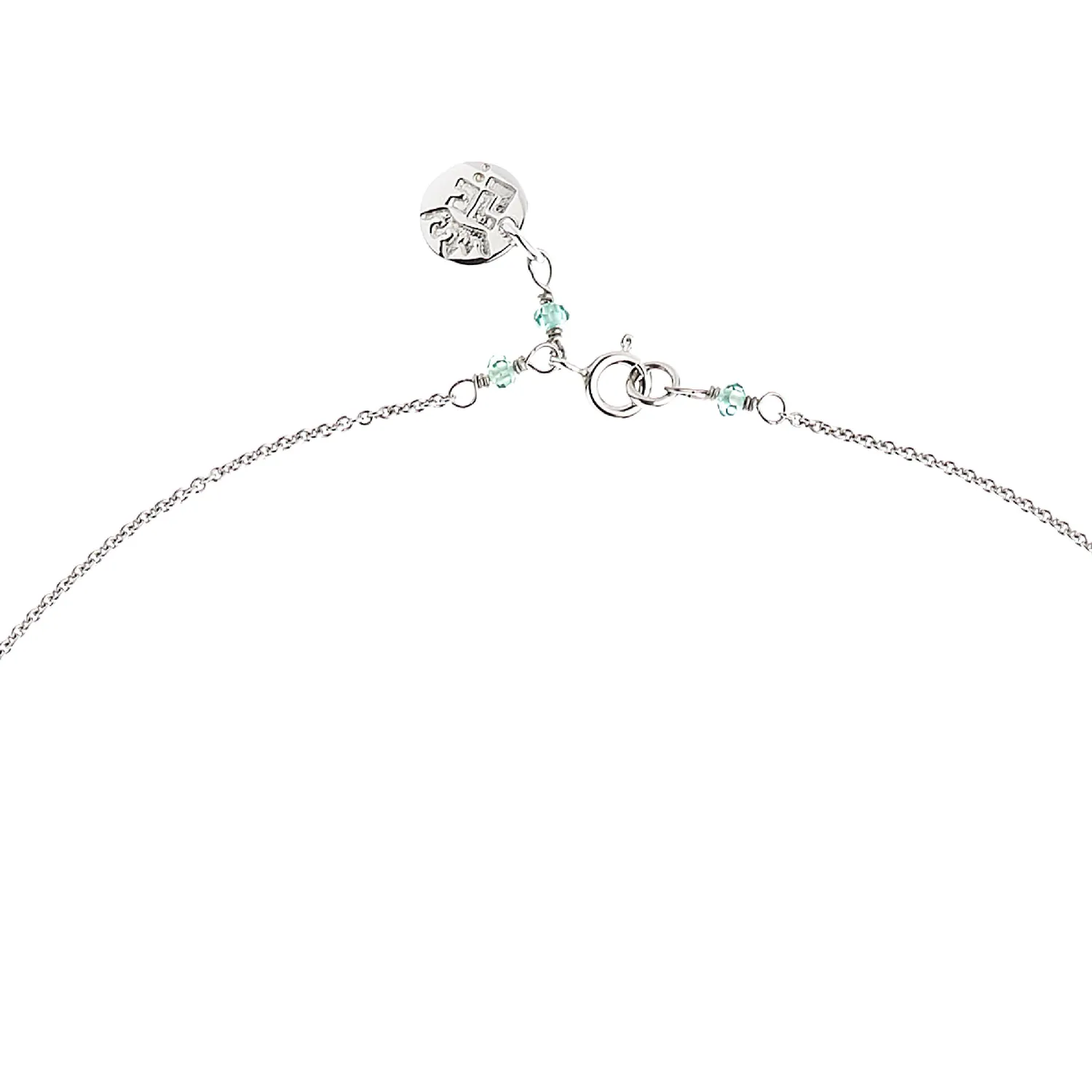 Lorella Tamberi Canal Bee Queen collier abeilles zircons 40,5cm