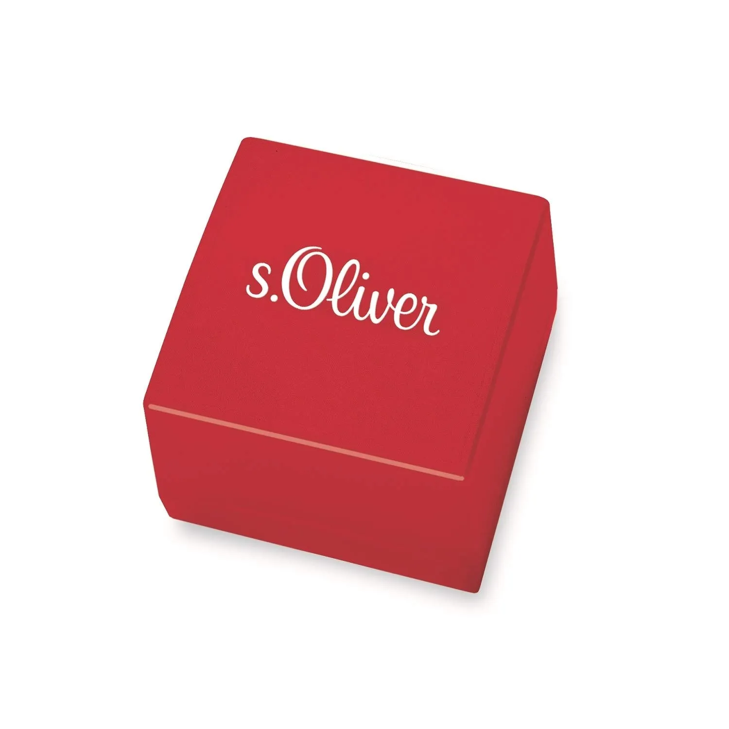 s.Oliver 2031515 boucles d'oreilles coeur argent enfant
