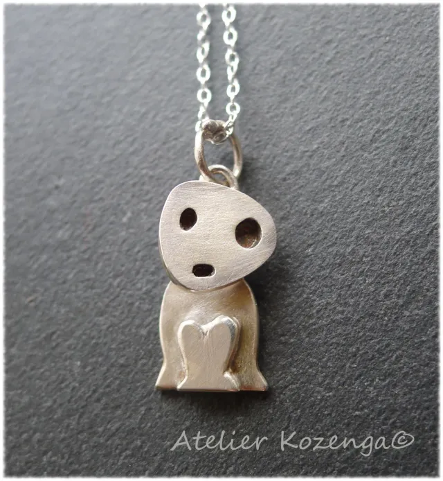 L'Atelier Kozenga Kodama II pendentif argent 950