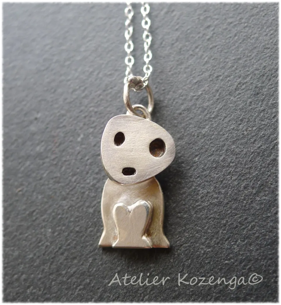 L'Atelier Kozenga Kodama II pendentif argent 950