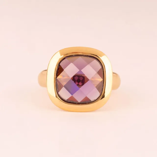 ULTIMA EDIZIONE Cuscino zircone bague coussin