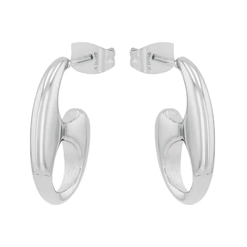 s.Oliver 2034943 boucles d’oreilles femme acier 2 cm
