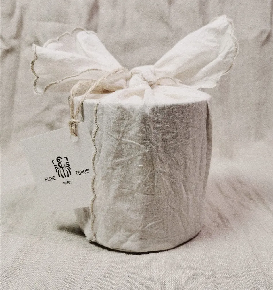 Elise Tsikis La Bougie parfumée musc patchouli 400g