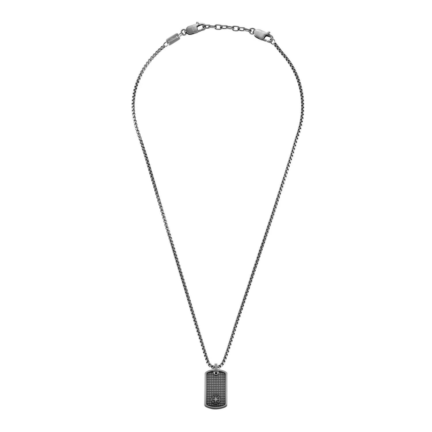 s.Oliver 2036846 collier homme boussole 55+5 cm