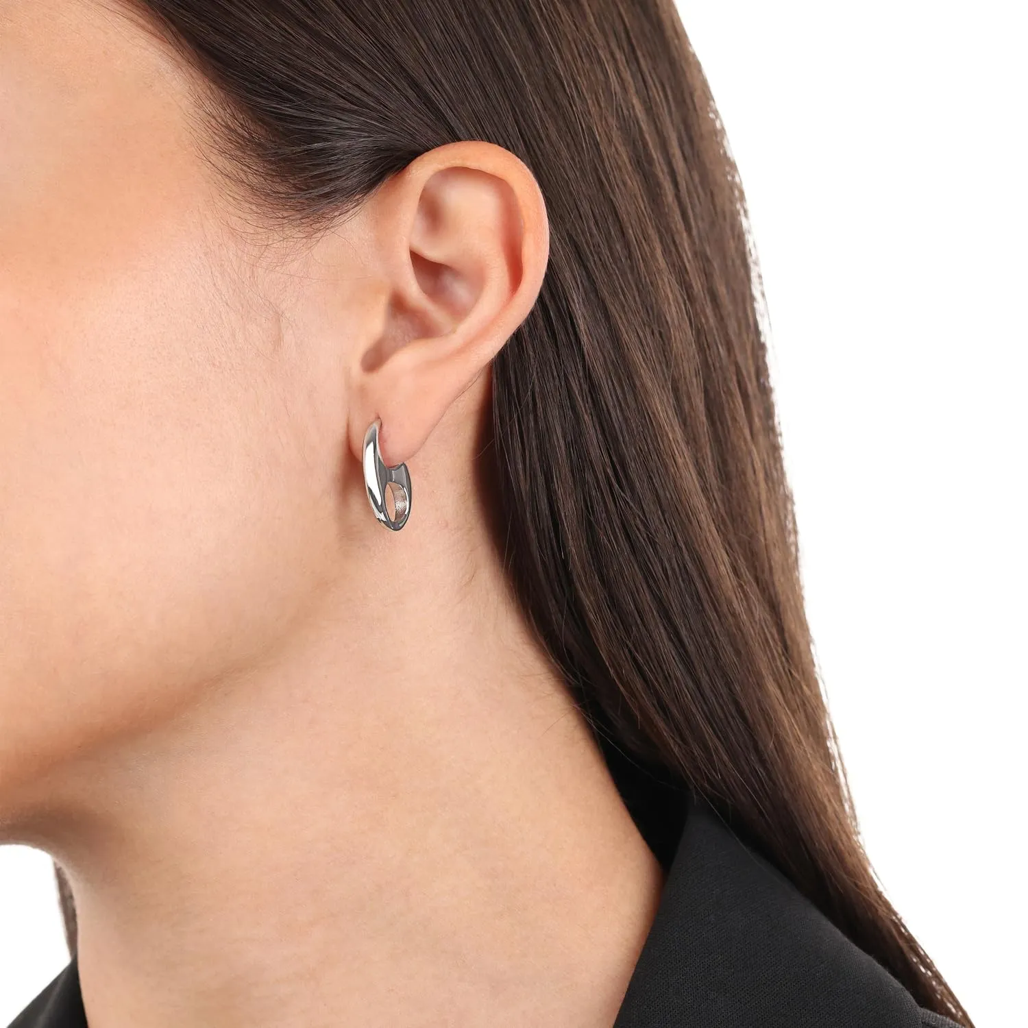 s.Oliver 2034943 boucles d’oreilles femme acier 2 cm