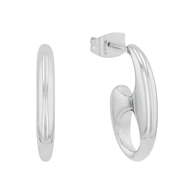 s.Oliver 2034943 boucles d’oreilles femme acier 2 cm