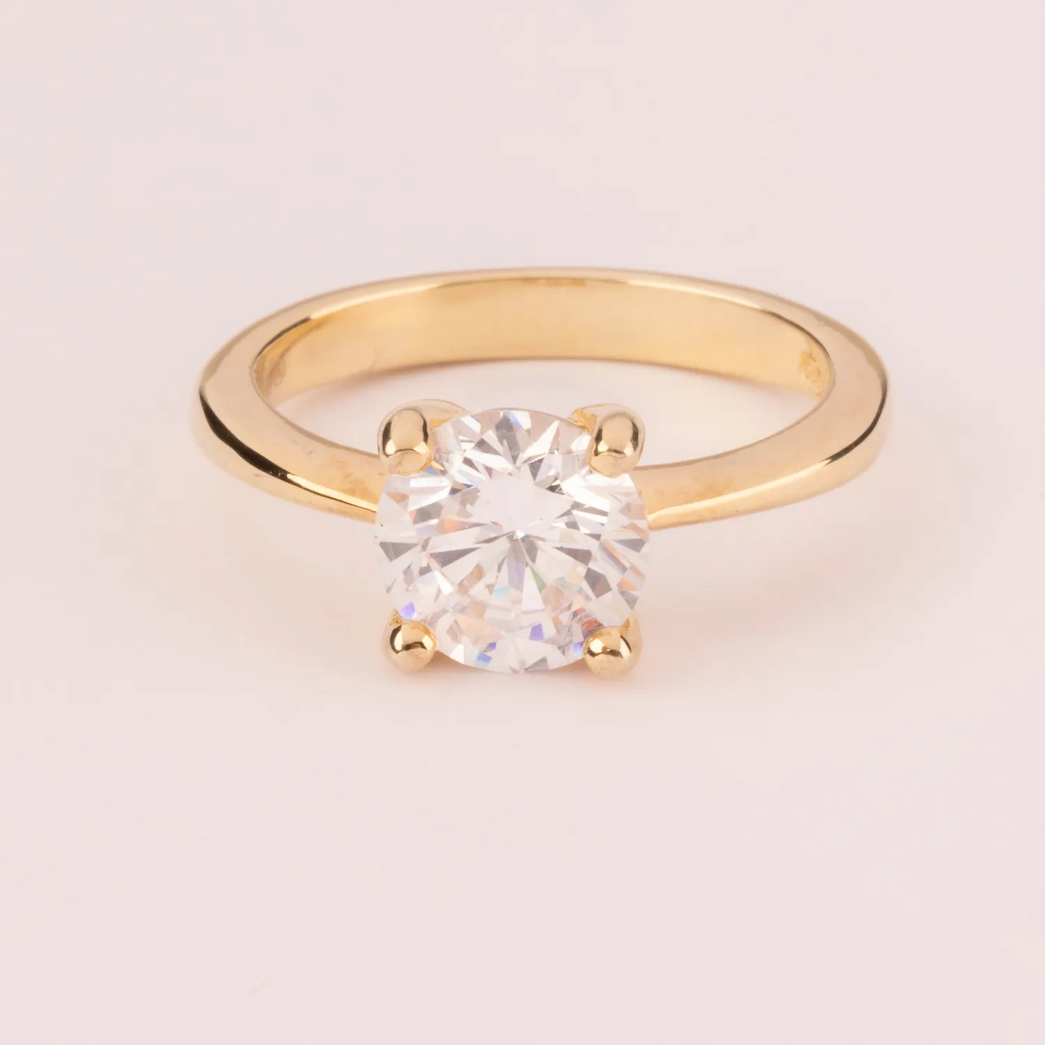 ULTIMA EDIZIONE Solitario 4 griffes bague 8 mm