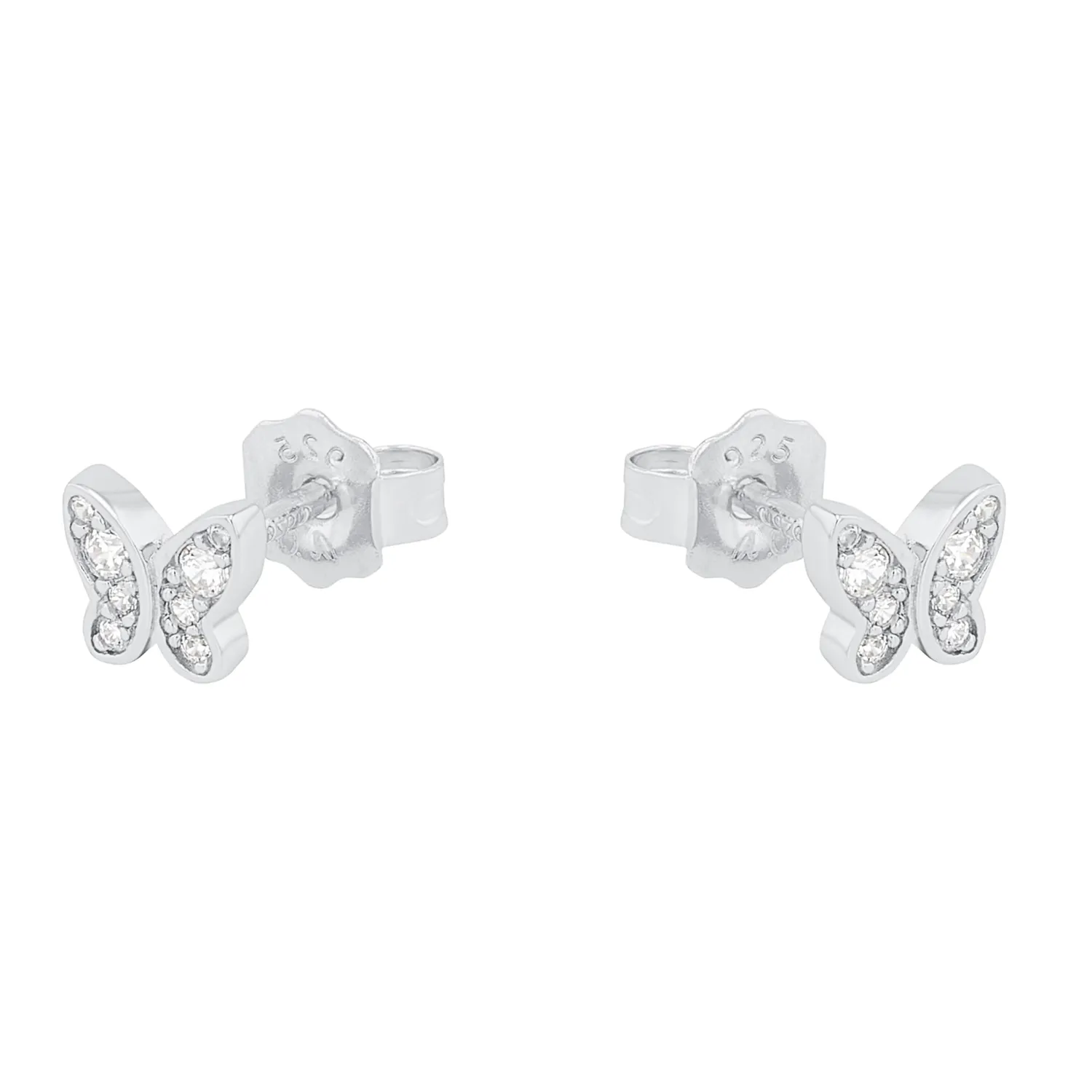 s.Oliver clous d’oreilles fille argent blanc zircone