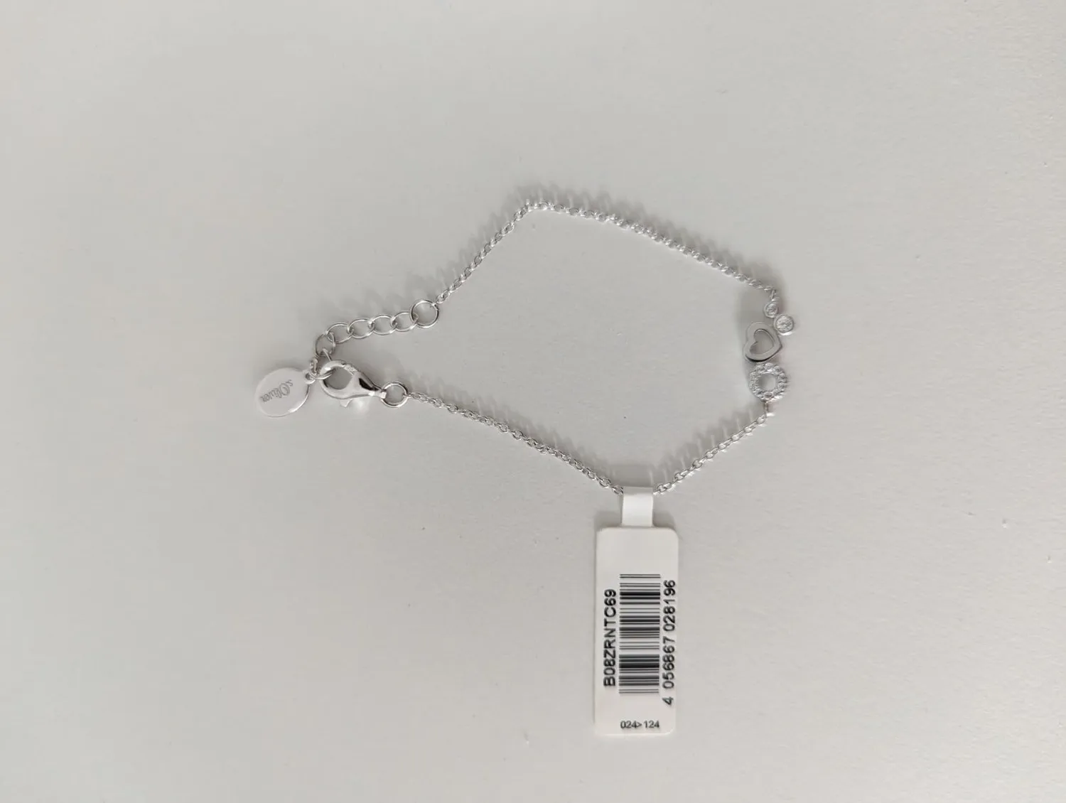 s.Oliver 2031465 bracelet fille argent cœur 14 cm