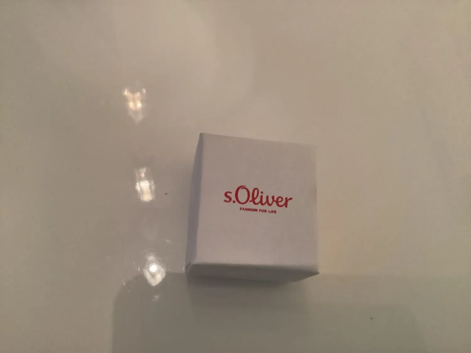 s.Oliver 2034889 boucles d'oreilles pendantes noires femme