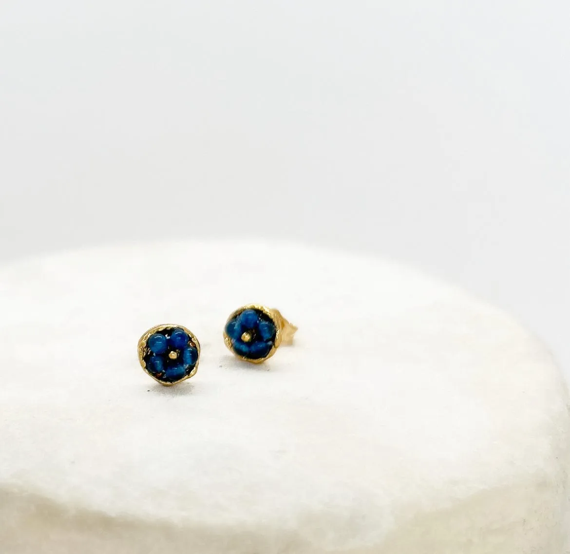 Elise Tsikis Genia boucles d'oreilles enfant rose 0,6 cm