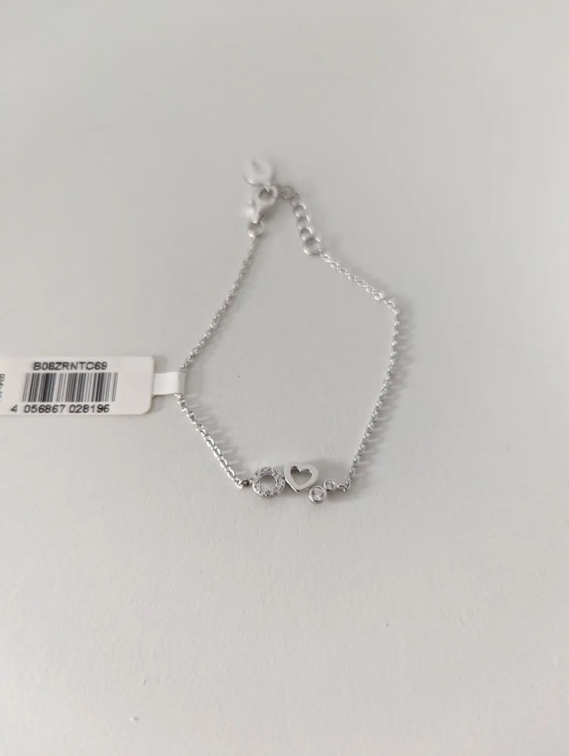 s.Oliver 2031465 bracelet fille argent cœur 14 cm