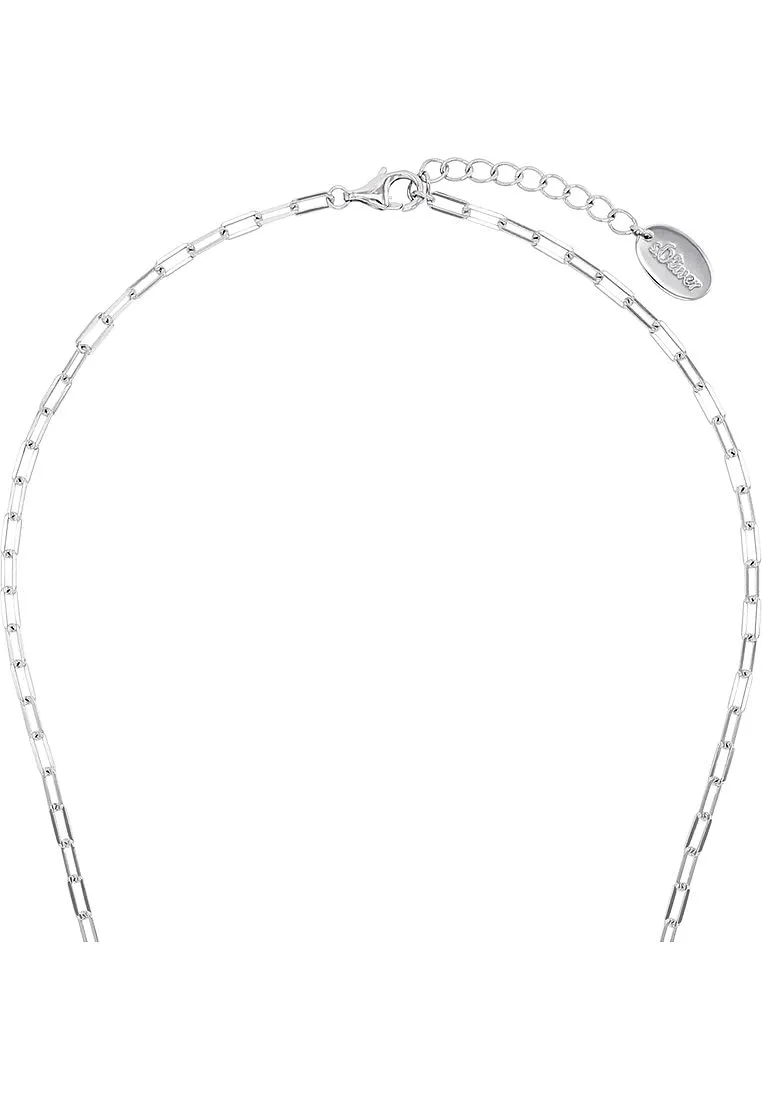 s.Oliver boucles d’oreilles argent 925 zircone