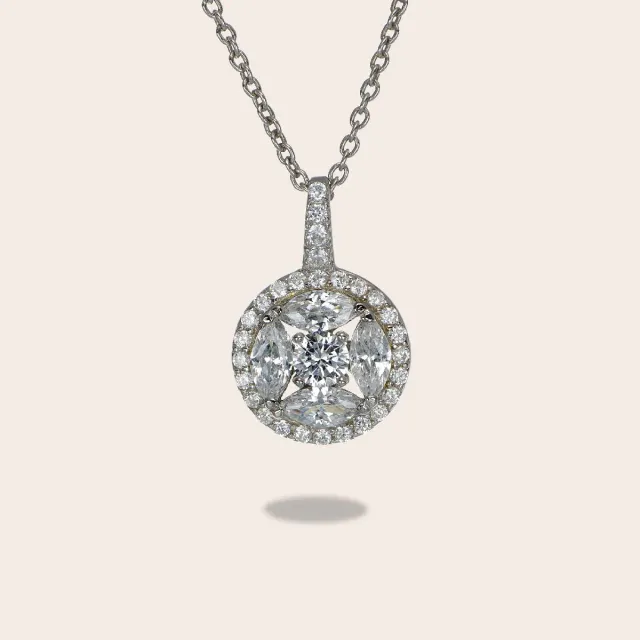 Ultima Edizione Round pendentif rond total blanc