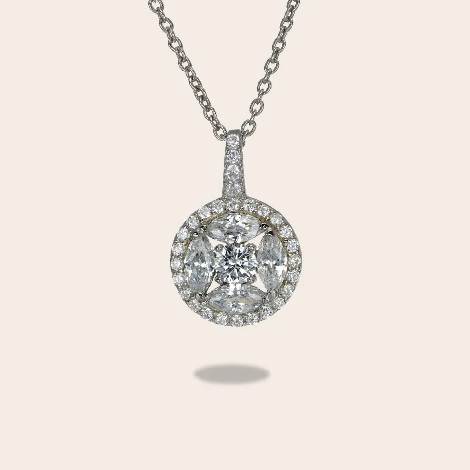 Ultima Edizione Round pendentif rond total blanc