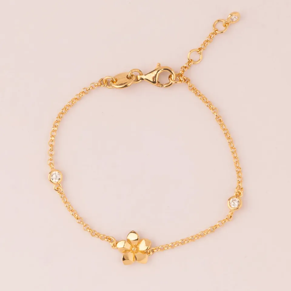 Ultima Edizione fleur lisse mini bracelet fantaisie