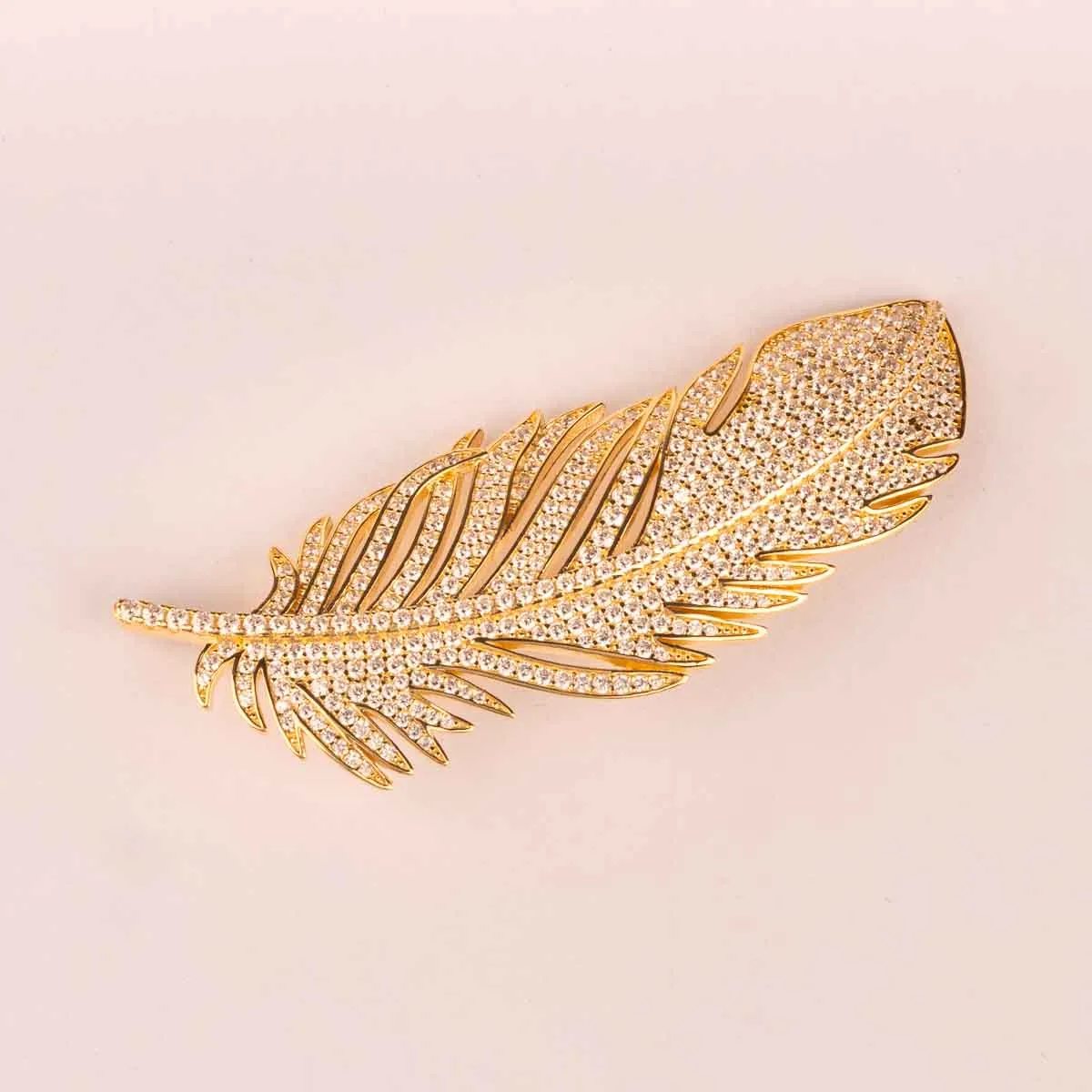 Ultima Edizione Piuma broche plume fine