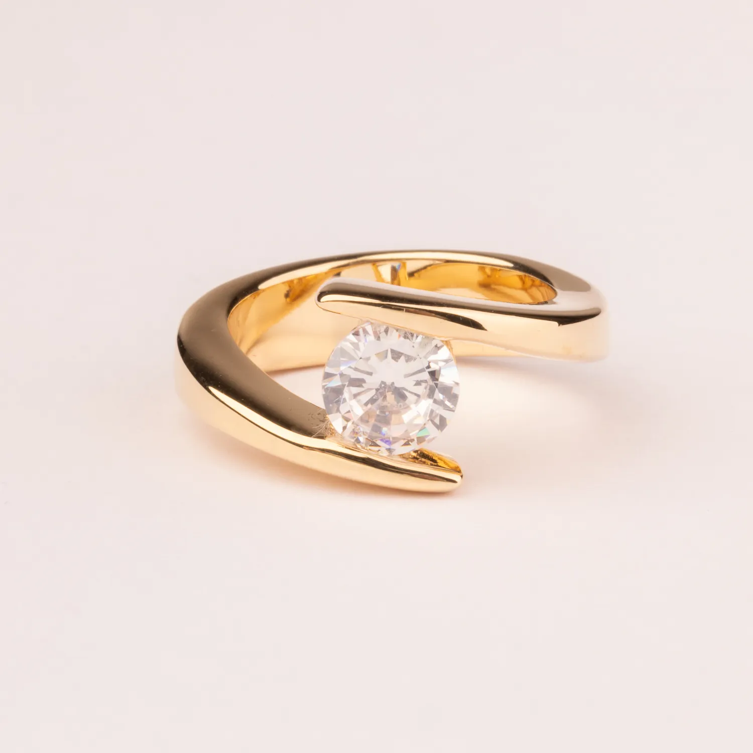 Ultima Edizione Fascia bague zircon 7 mm