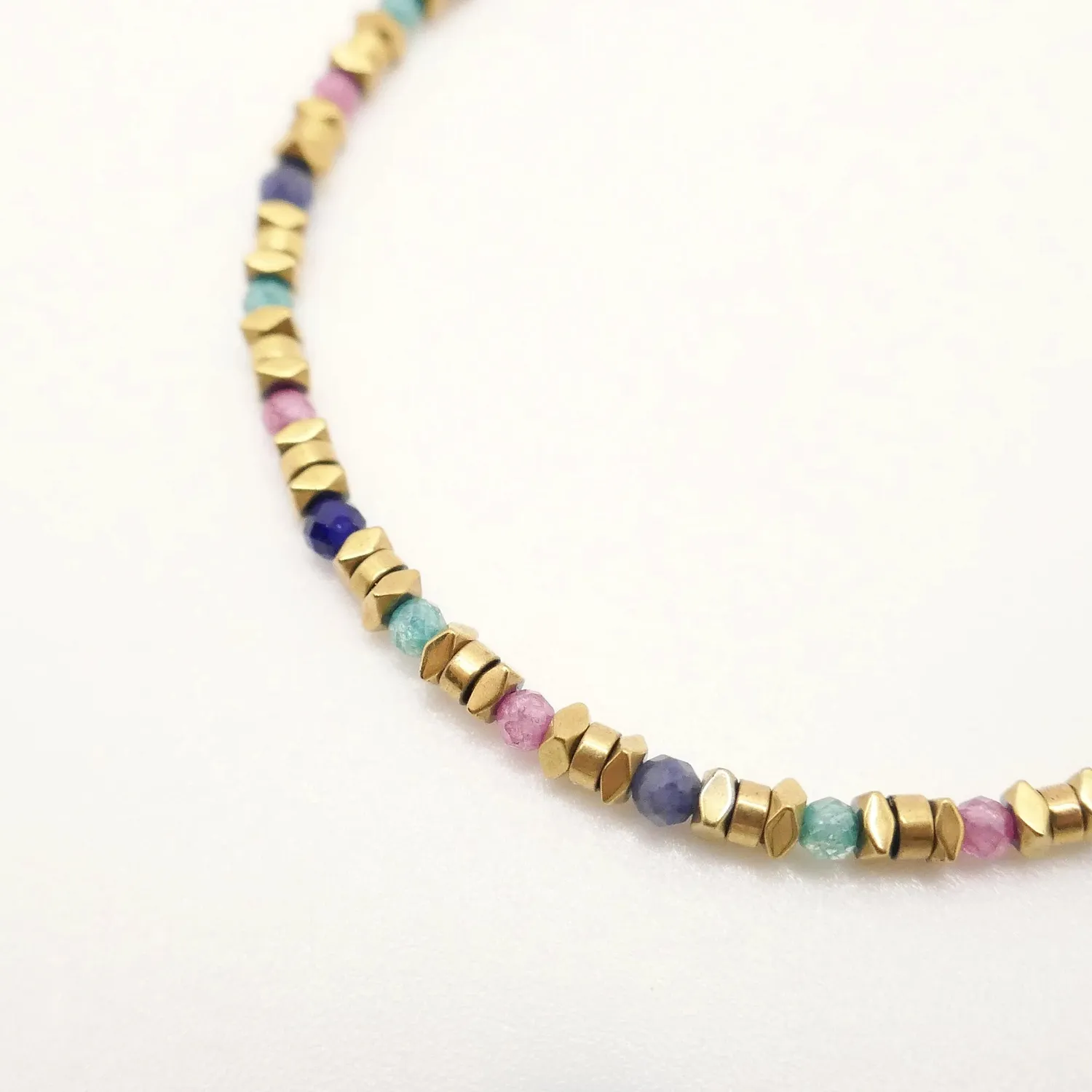 Cloralys Elisio bracelet zirconium 15 cm doré