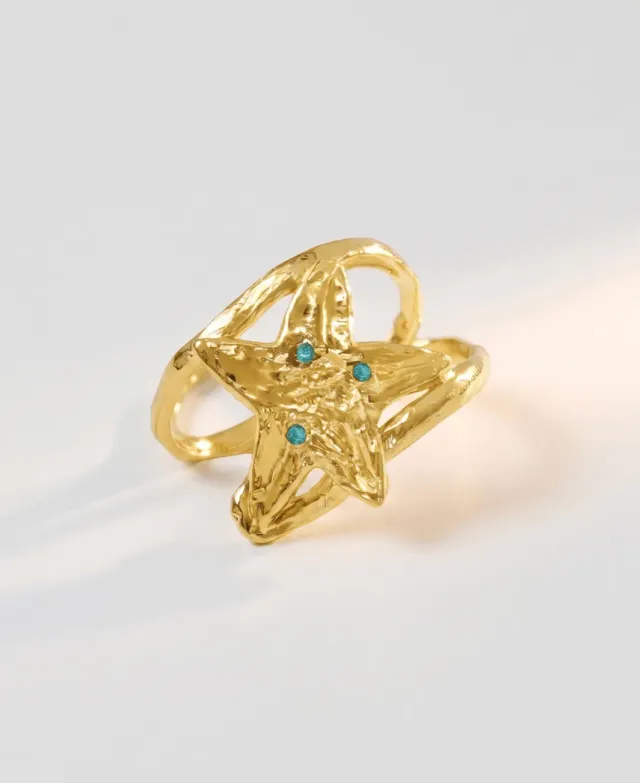 Elise Tsikis Killeen bague étoile dorée