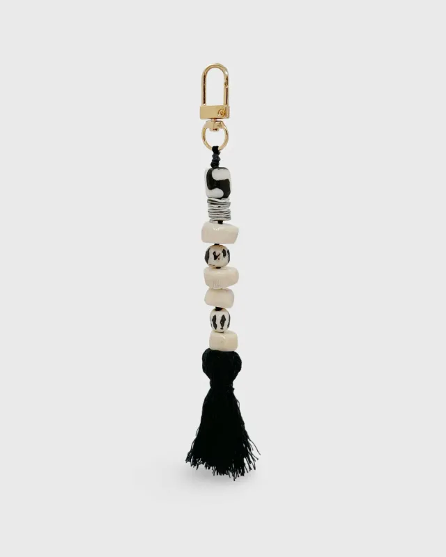 Elise Tsikis Ithaca bijou de sac howlite pompon 17 cm