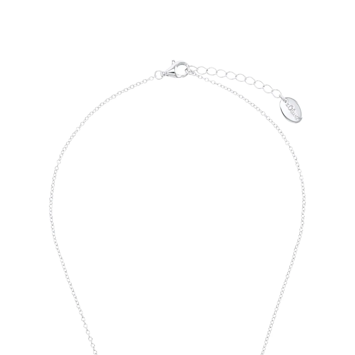 s.Oliver 2034898 collier enfant argent 37+3 cm