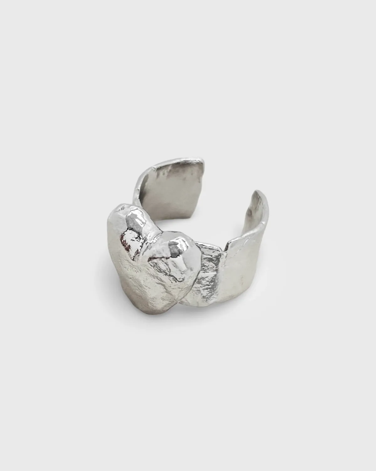 Elise Tsikis Egra bague coeur réglable or jaune