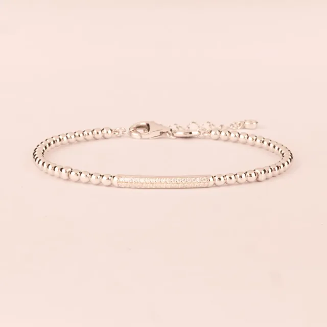 ULTIMA EDIZIONE barrettina pavé bracelet jonc éclat doré