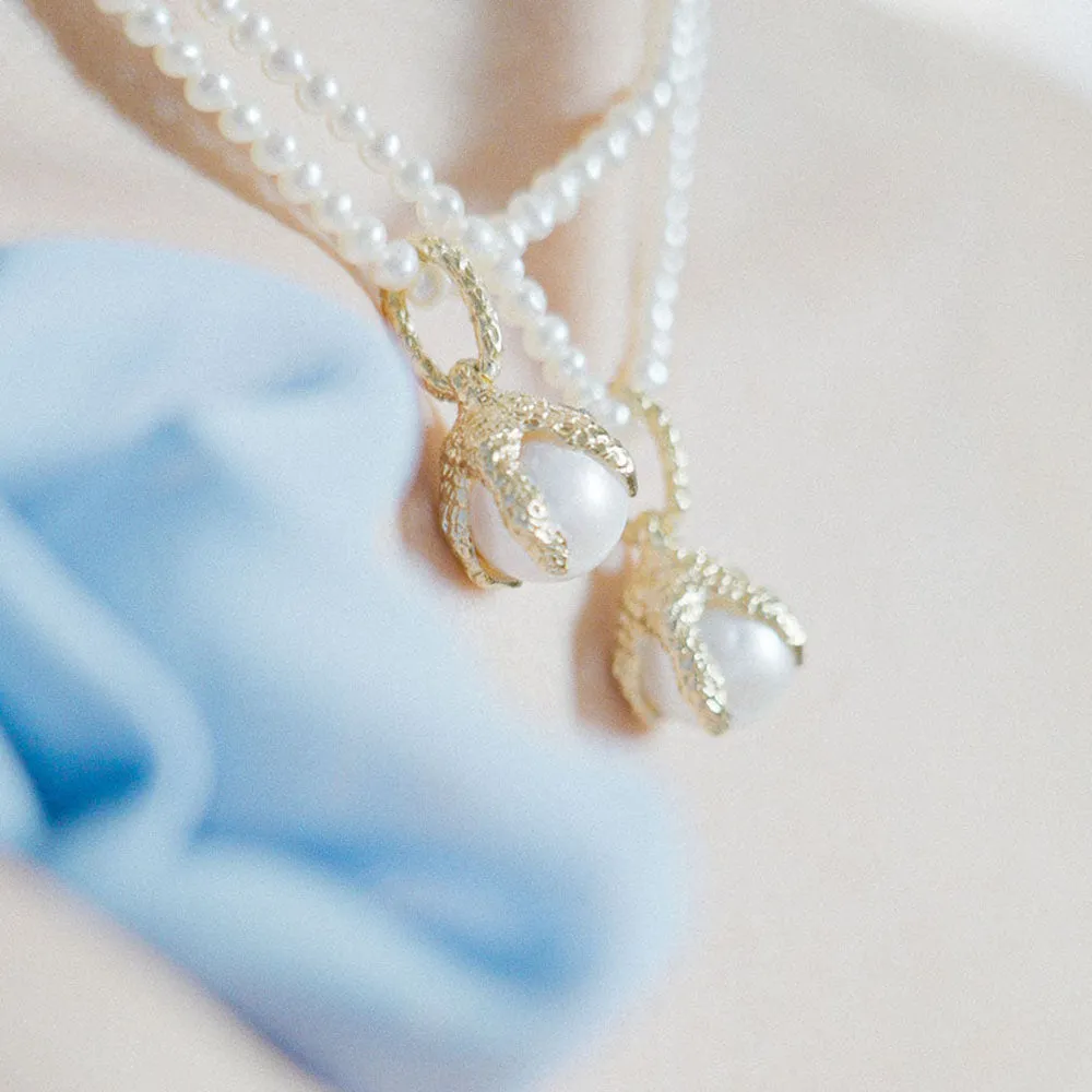 Lorella Tamberi Canal Artemis Talon collier perles 42 cm