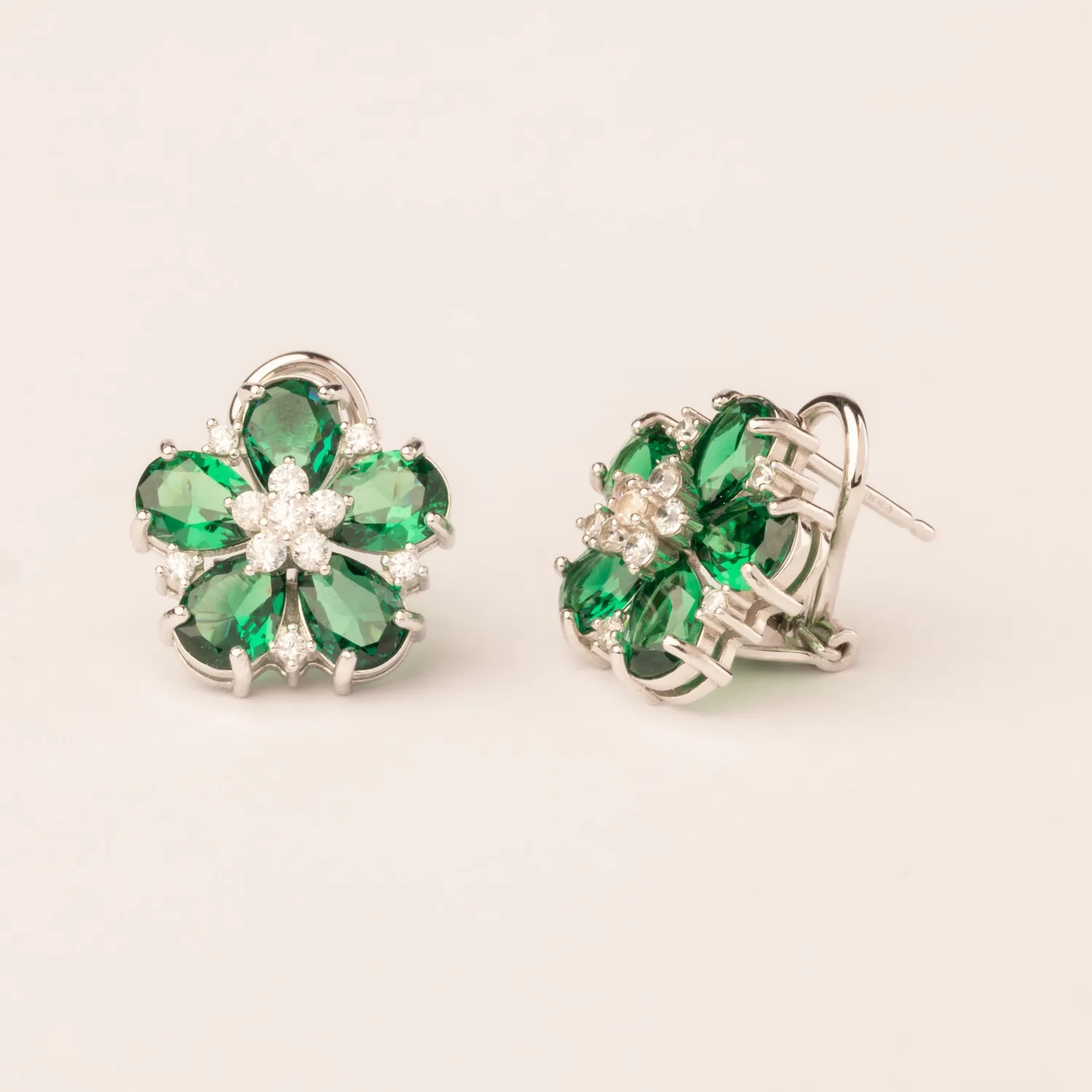 ULTIMA EDIZIONE fleur colorée boucles d'oreilles fantaisie