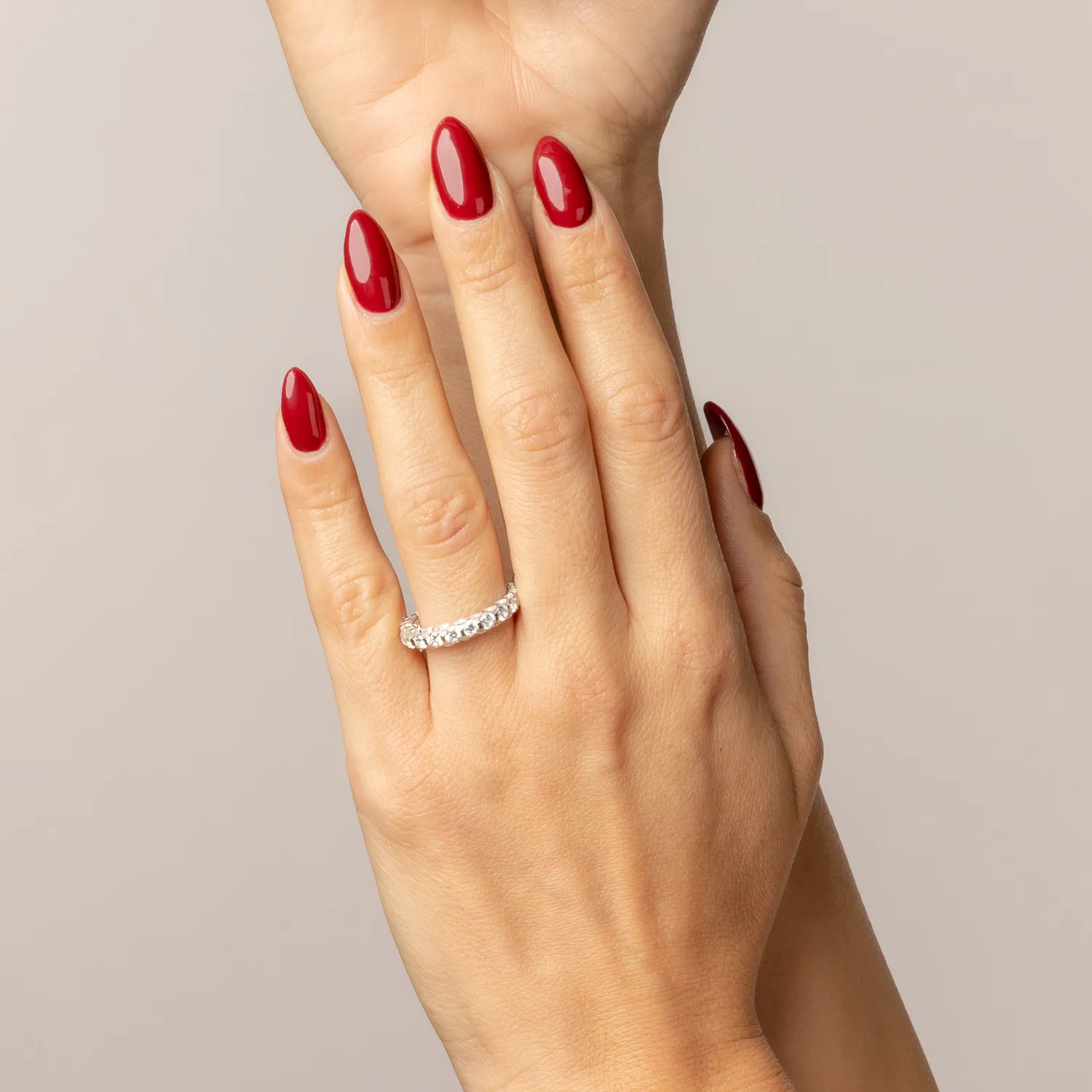 Ultima Edizione Full Pav dgrad bague alliance pavage