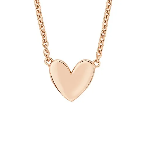 s.Oliver 2019871 collier femme argent cœur rosé