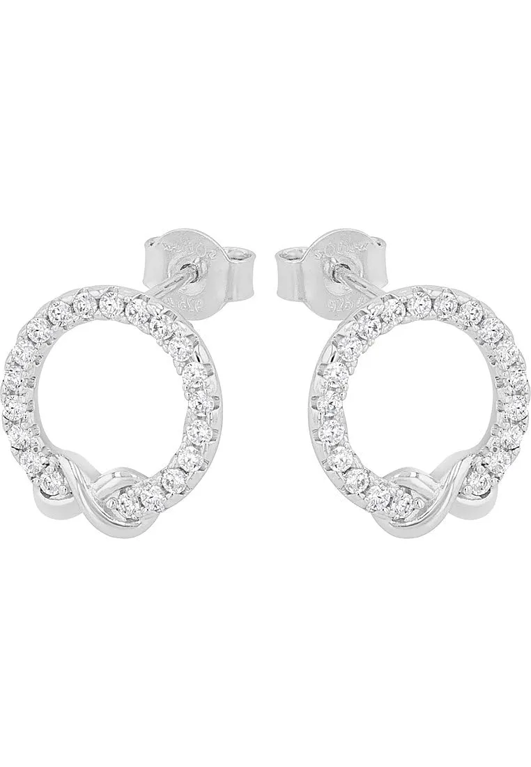 s.Oliver 2034965 boucles d'oreilles argent femme