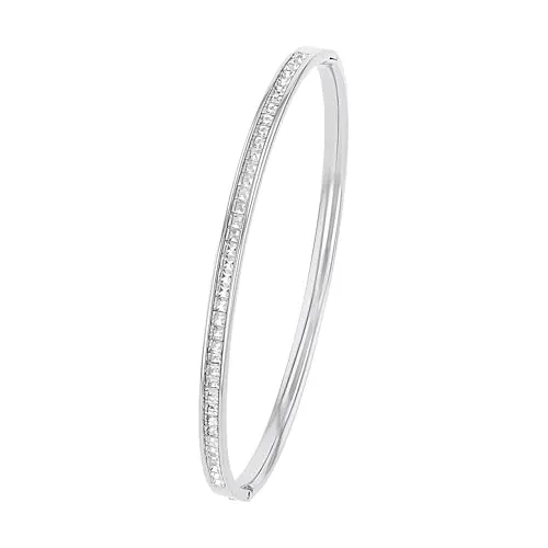 s.Oliver bracelet jonc femme acier argent 62 mm